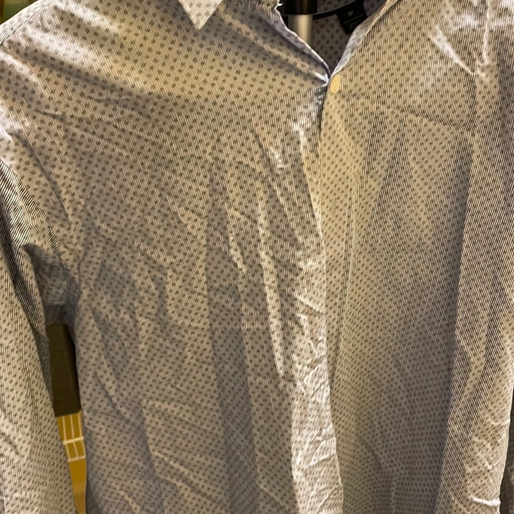 Mens hart schaffner Marx dress shirt light blue